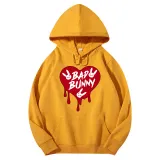 Adult Unisex Tops Exclusive Design Bad Bunny Heart T-shirts And Hoodies