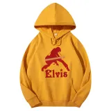 Adult Unisex Tops Exclusive Design Rocker Elvis Guitar T-shirts And Hoodies