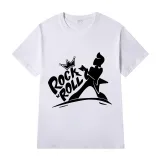 Adult Unisex Tops Exclusive Design Rocker Elvis Rock N Roll T-shirts And Hoodies