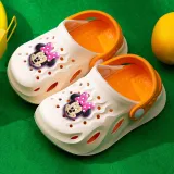 Toddler Kids Summer Slipper Cartoon Bowknot Mouse Clog Slipper