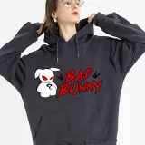 Adult Unisex Tops Exclusive Design Bad Bunny Cartoon Rabbit T-shirts And Hoodies