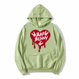 Adult Unisex Tops Exclusive Design Bad Bunny Heart T-shirts And Hoodies
