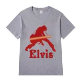 Adult Unisex Tops Exclusive Design Rocker Elvis Guitar T-shirts And Hoodies