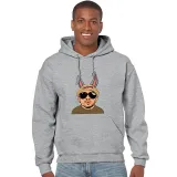 Adult Unisex Tops Exclusive Design Bad Bunny Man With Rabbit Ears T-shirts And Hoodies