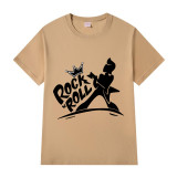 Adult Unisex Tops Exclusive Design Rocker Elvis Rock N Roll T-shirts And Hoodies