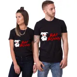 Adult Unisex Tops Exclusive Design Bad Bunny Cartoon Rabbit T-shirts And Hoodies