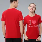 Adult Unisex Tops Exclusive Design I Love Taylor Swift T-shirts And Hoodies