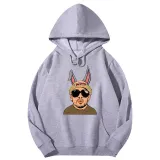 Adult Unisex Tops Exclusive Design Bad Bunny Man With Rabbit Ears T-shirts And Hoodies