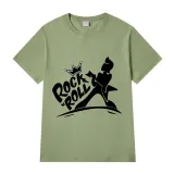 Adult Unisex Tops Exclusive Design Rocker Elvis Rock N Roll T-shirts And Hoodies
