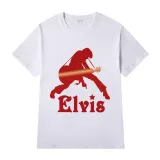 Adult Unisex Tops Exclusive Design Rocker Elvis Guitar T-shirts And Hoodies