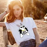 Adult Unisex Tops Exclusive Design Cartoon Bad Cool Bunny Rapper T-shirts And Hoodies