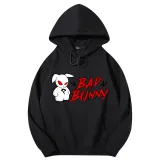 Adult Unisex Tops Exclusive Design Bad Bunny Cartoon Rabbit T-shirts And Hoodies