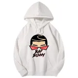 Adult Unisex Tops Exclusive Design Bad Bunny With Sunglasses T-shirts And Hoodies