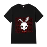 Adult Unisex Tops Exclusive Design Bad Bunny Horror Rabbit T-shirts And Hoodies