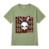 Adult Unisex Tops Exclusive Design Bad Bunny Horror Rabbit T-shirts And Hoodies