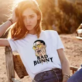 Adult Unisex Tops Exclusive Design Bad Bunny Eye T-shirts And Hoodies