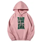Adult Unisex Tops Exclusive Design Bad Bunny Yo Hago Lo Que Me Da La Gana Slogan T-shirts And Hoodies