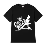Adult Unisex Tops Exclusive Design Rocker Elvis Rock N Roll T-shirts And Hoodies