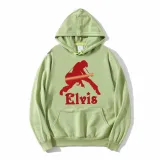 Adult Unisex Tops Exclusive Design Rocker Elvis Guitar T-shirts And Hoodies