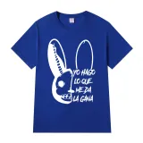 Adult Unisex Tops Exclusive Design Bad Bunny Yo Hago Lo Que Me Da La Gana Rabbit T-shirts And Hoodies