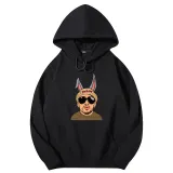 Adult Unisex Tops Exclusive Design Bad Bunny Man With Rabbit Ears T-shirts And Hoodies