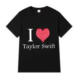 Adult Unisex Tops Exclusive Design I Love Taylor Swift T-shirts And Hoodies