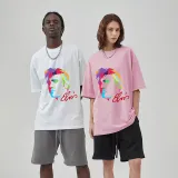 Adult Unisex Tops Exclusive Design Rainbow Rocker Elvis T-shirts And Hoodies