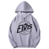 Adult Unisex Tops Exclusive Design Rocker Elvis The King Around T-shirts And Hoodies