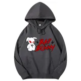 Adult Unisex Tops Exclusive Design Bad Bunny Cartoon Rabbit T-shirts And Hoodies