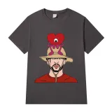 Adult Unisex Tops Exclusive Design Bad Bunny Heart T-shirts And Hoodies
