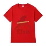 Adult Unisex Tops Exclusive Design Rocker Elvis Guitar T-shirts And Hoodies