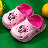 Toddler Kids Summer Slipper Cartoon Bowknot Mouse Clog Slipper