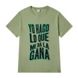 Adult Unisex Tops Exclusive Design Bad Bunny Yo Hago Lo Que Me Da La Gana Slogan T-shirts And Hoodies
