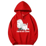 Adult Unisex Tops Exclusive Design Taylor With Cat You're My Lover T-shirts And Hoodies