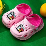 Toddler Kids Summer Slipper Cartoon Puppy Dog Clog Slipper