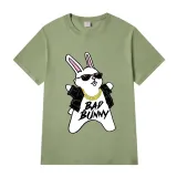 Adult Unisex Tops Exclusive Design Cartoon Bad Cool Bunny Rapper T-shirts And Hoodies