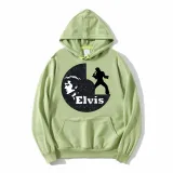 Adult Unisex Tops Exclusive Design Rocker Elvis T-shirts And Hoodies
