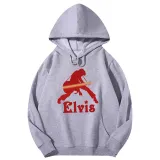 Adult Unisex Tops Exclusive Design Rocker Elvis Guitar T-shirts And Hoodies