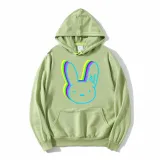 Adult Unisex Tops Exclusive Design Colorful Bad Bunny T-shirts And Hoodies