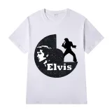 Adult Unisex Tops Exclusive Design Rocker Elvis T-shirts And Hoodies