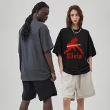 Adult Unisex Tops Exclusive Design Rocker Elvis Guitar T-shirts And Hoodies