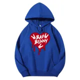 Adult Unisex Tops Exclusive Design Bad Bunny Heart T-shirts And Hoodies