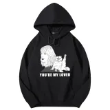 Adult Unisex Tops Exclusive Design Taylor With Cat You're My Lover T-shirts And Hoodies