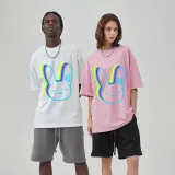 Adult Unisex Tops Exclusive Design Colorful Bad Bunny T-shirts And Hoodies