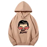 Adult Unisex Tops Exclusive Design Bad Bunny With Sunglasses T-shirts And Hoodies