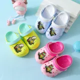 Toddler Kids Summer Slipper Cartoon Ninja Fighter Clog Slipper