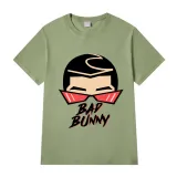 Adult Unisex Tops Exclusive Design Bad Bunny With Sunglasses T-shirts And Hoodies