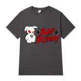 Adult Unisex Tops Exclusive Design Bad Bunny Cartoon Rabbit T-shirts And Hoodies