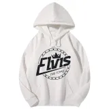 Adult Unisex Tops Exclusive Design Rocker Elvis The King Around T-shirts And Hoodies