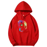Adult Unisex Tops Exclusive Design Rainbow Rocker Elvis T-shirts And Hoodies